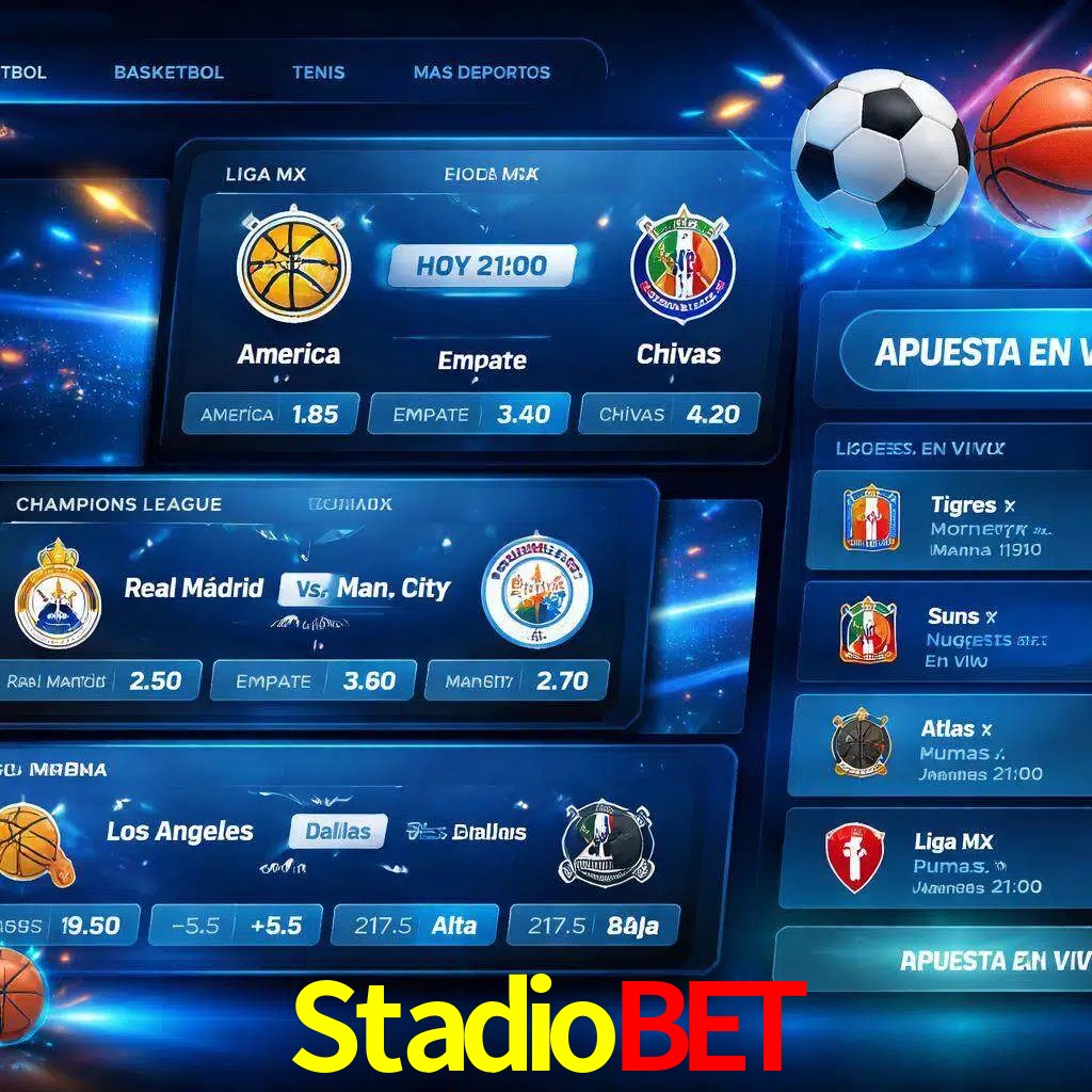 Mercados de apuestas deportivas Stadiobet para jugadores en México