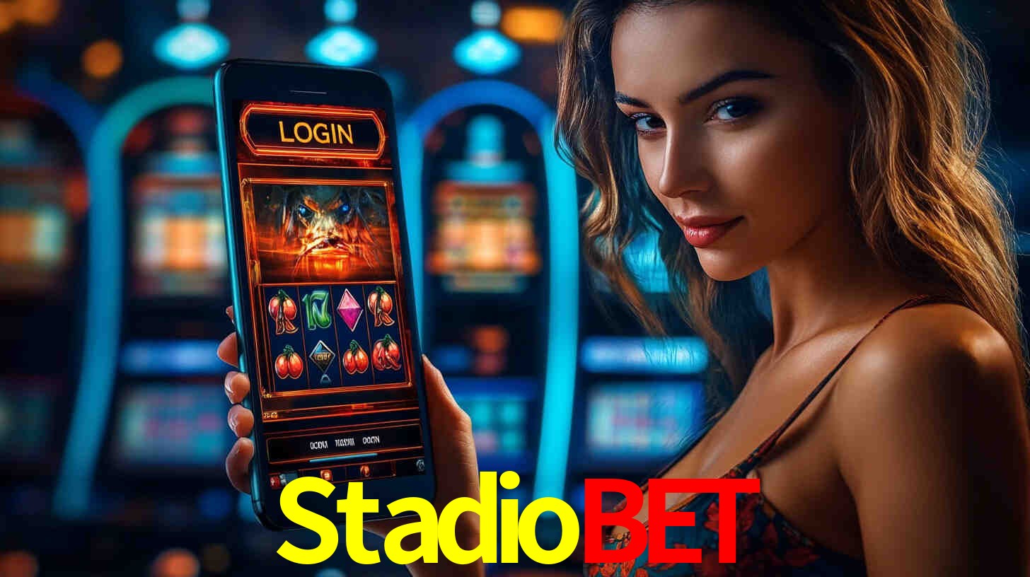 Interfaz de la app móvil Stadiobet en un smartphone moderno